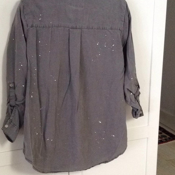 Thread & Supply gray blouse sz xs - Picture 5 of 5
